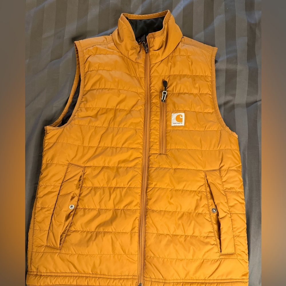 Carhartt Men’s Rain Defender Full Zip Puffer Vest